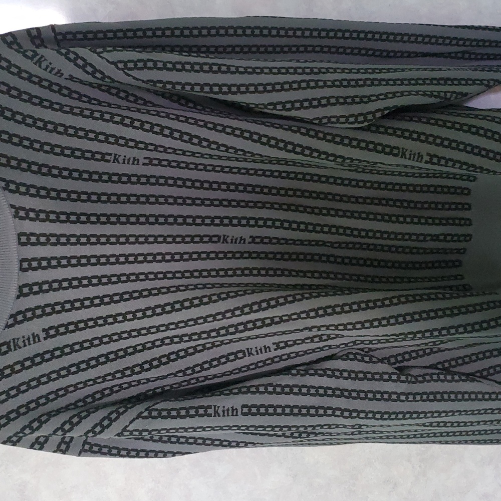 Kith Gray Patterned Men's Sweater